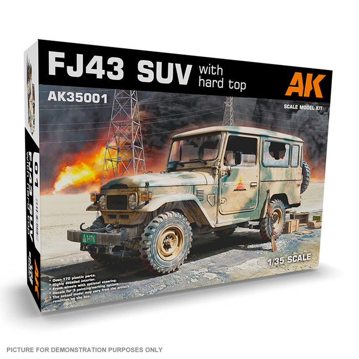 AK Interactive - 1/35 Scale Models - Fj43 Suv With Hard Top