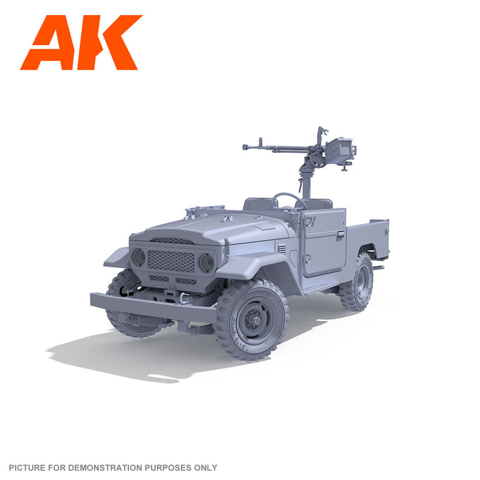 AK Interactive - 1/35 Scale Models - Fj43 Pickup With Dshkm