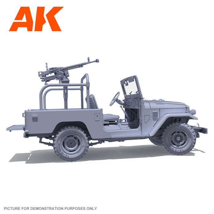 AK Interactive - 1/35 Scale Models - Fj43 Pickup With Dshkm