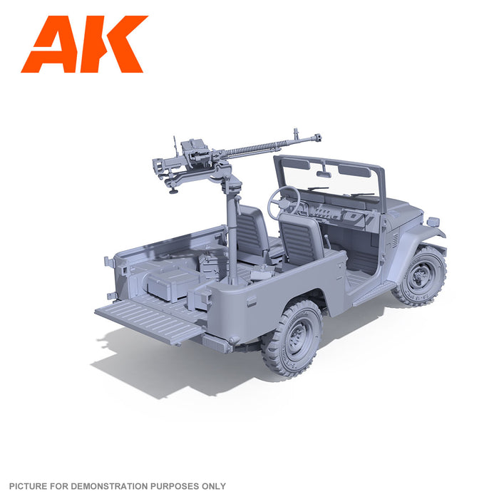 AK Interactive - 1/35 Scale Models - Fj43 Pickup With Dshkm