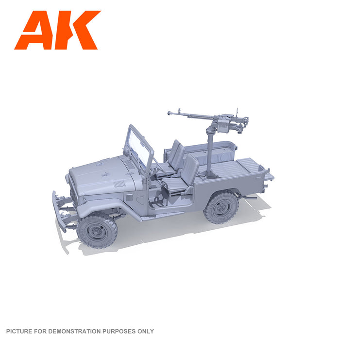 AK Interactive - 1/35 Scale Models - Fj43 Pickup With Dshkm