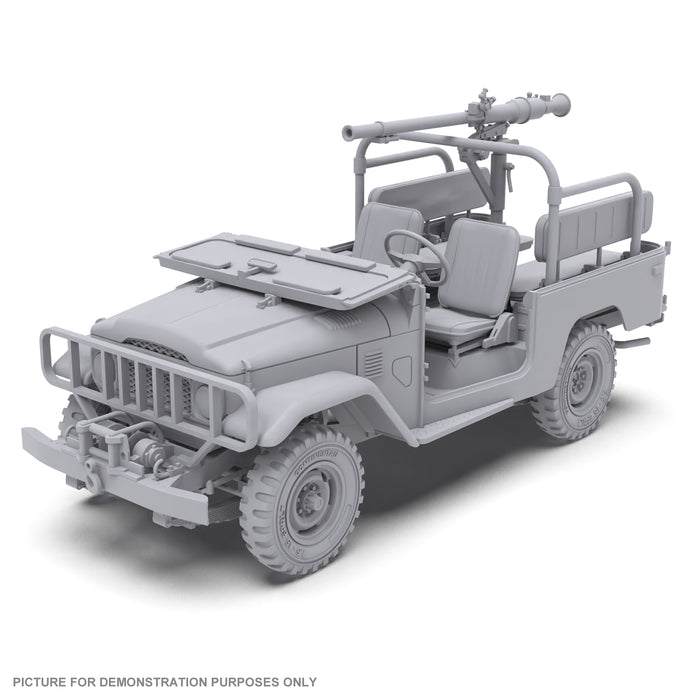 AK Interactive - 1/35 Scale Models - FJ43 PICKUP WITH SPG-9 RECOILLESS GUN