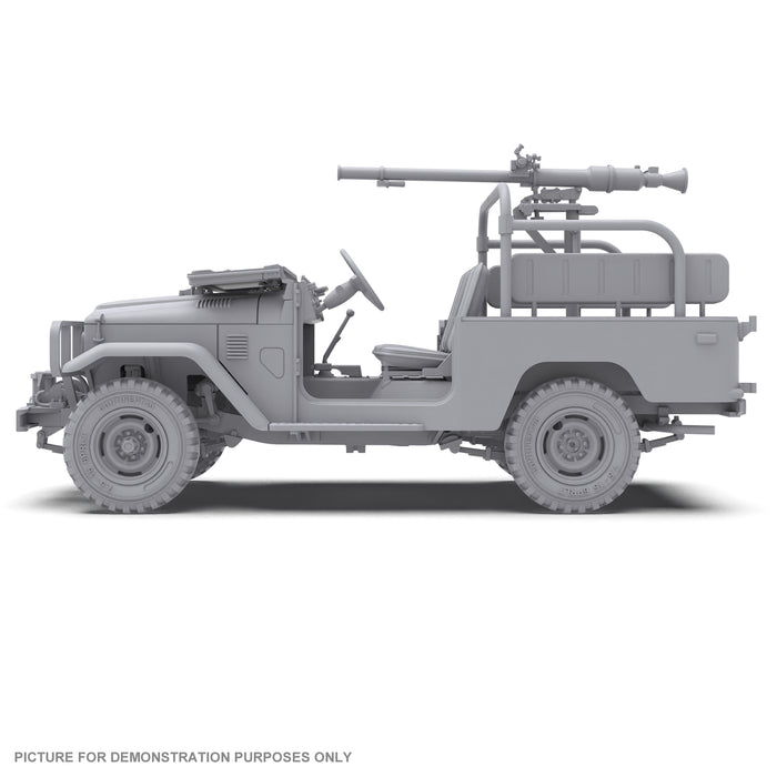 AK Interactive - 1/35 Scale Models - FJ43 PICKUP WITH SPG-9 RECOILLESS GUN