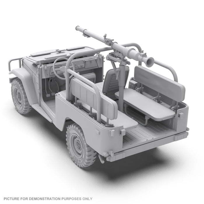 AK Interactive - 1/35 Scale Models - FJ43 PICKUP WITH SPG-9 RECOILLESS GUN