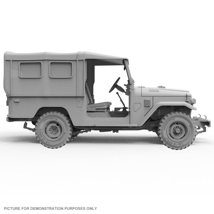 AK Interactive - 1/35 Scale Models - FJ43 SUV WITH SOFT TOP IDF & LAF
