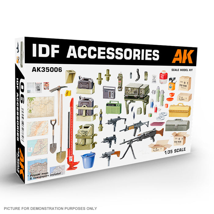 AK Interactive - 1/35 Scale Models - Idf Accessories