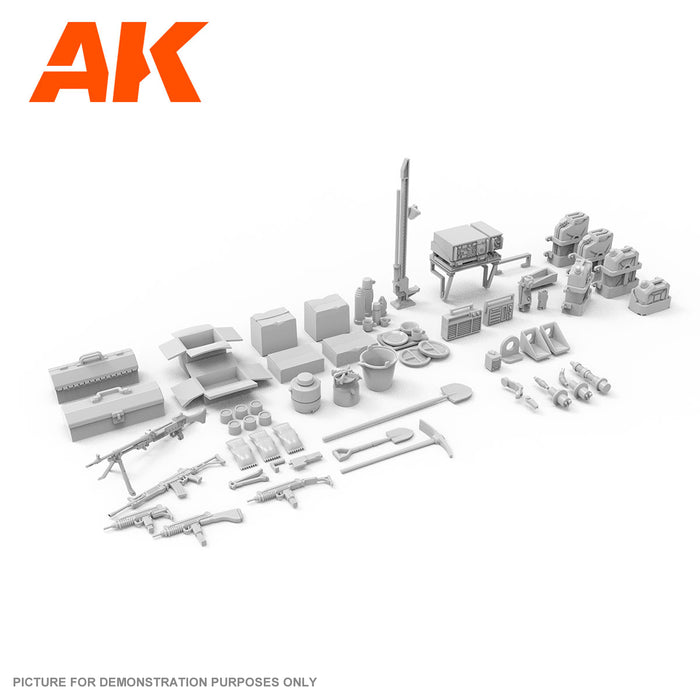 AK Interactive - 1/35 Scale Models - Idf Accessories