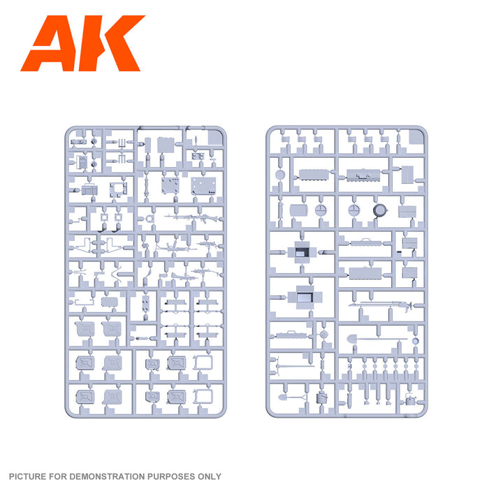 AK Interactive - 1/35 Scale Models - Idf Accessories