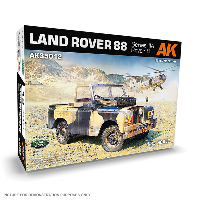 AK Interactive - 1/35 Scale Models - LAND ROVER 88 SERIES IIA ROVER 8