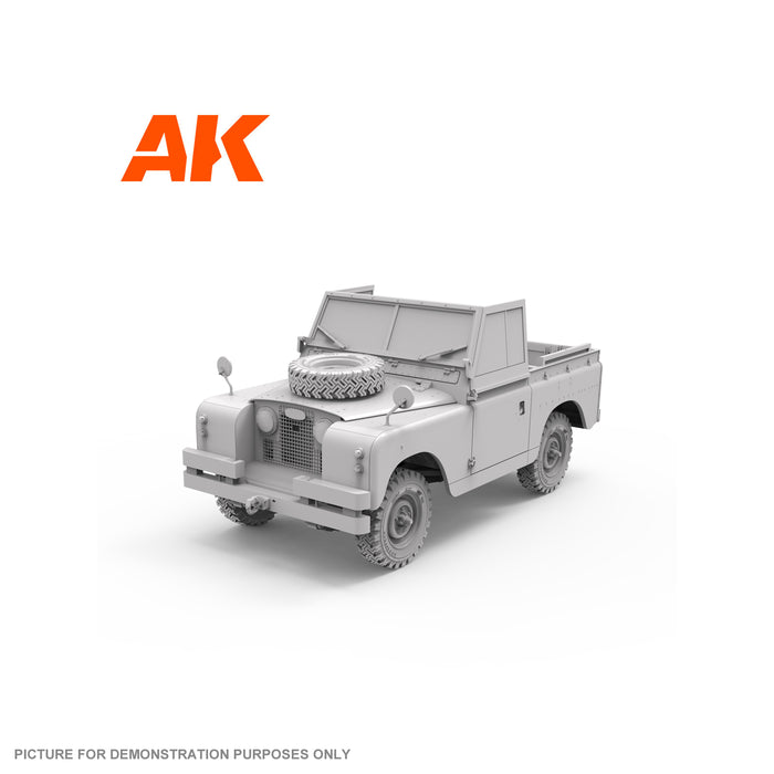 AK Interactive - 1/35 Scale Models - LAND ROVER 88 SERIES IIA ROVER 8