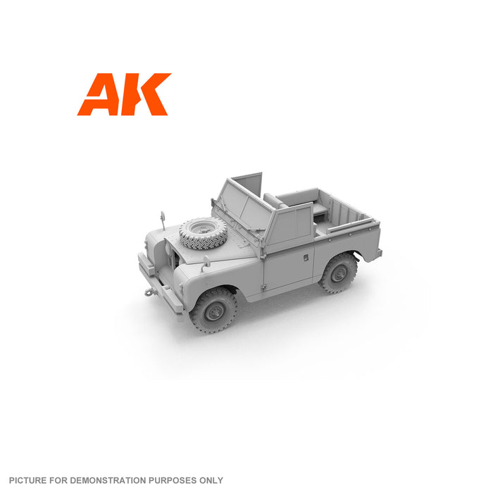AK Interactive - 1/35 Scale Models - LAND ROVER 88 SERIES IIA ROVER 8