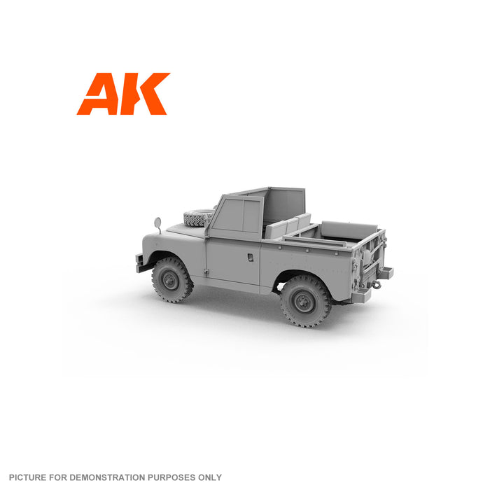 AK Interactive - 1/35 Scale Models - LAND ROVER 88 SERIES IIA ROVER 8