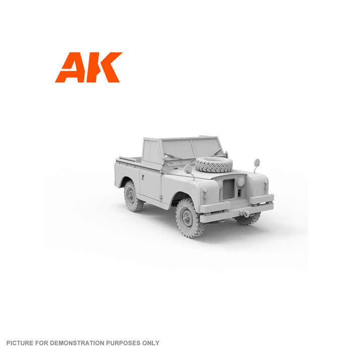 AK Interactive - 1/35 Scale Models - LAND ROVER 88 SERIES IIA ROVER 8
