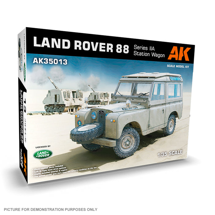 AK Interactive - 1/35 Scale Models - LAND ROVER 88 SERIES IIA STATION WAGON