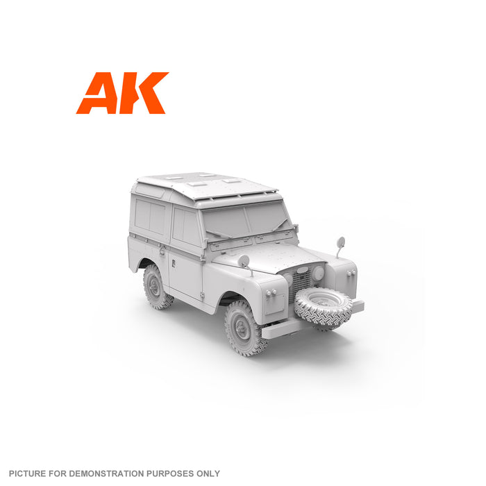 AK Interactive - 1/35 Scale Models - LAND ROVER 88 SERIES IIA STATION WAGON