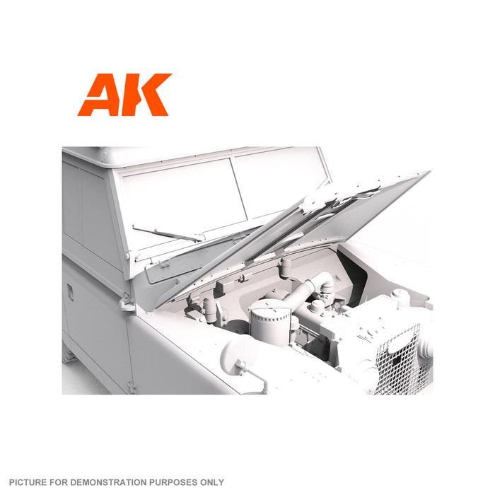 AK Interactive - 1/35 Scale Models - LAND ROVER 88 SERIES IIA STATION WAGON