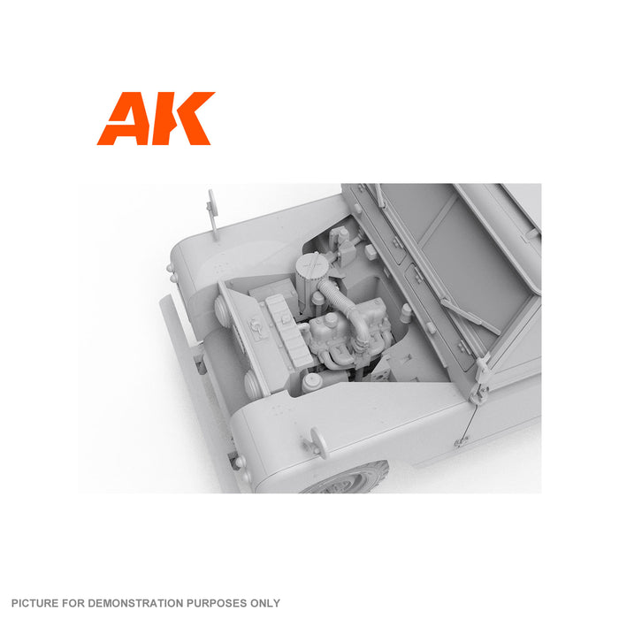 AK Interactive - 1/35 Scale Models - LAND ROVER 88 SERIES IIA STATION WAGON