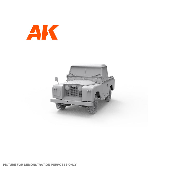 AK Interactive - 1/35 Scale Models - LAND ROVER 88 SERIES IIA CRANE-TOW TRUCK