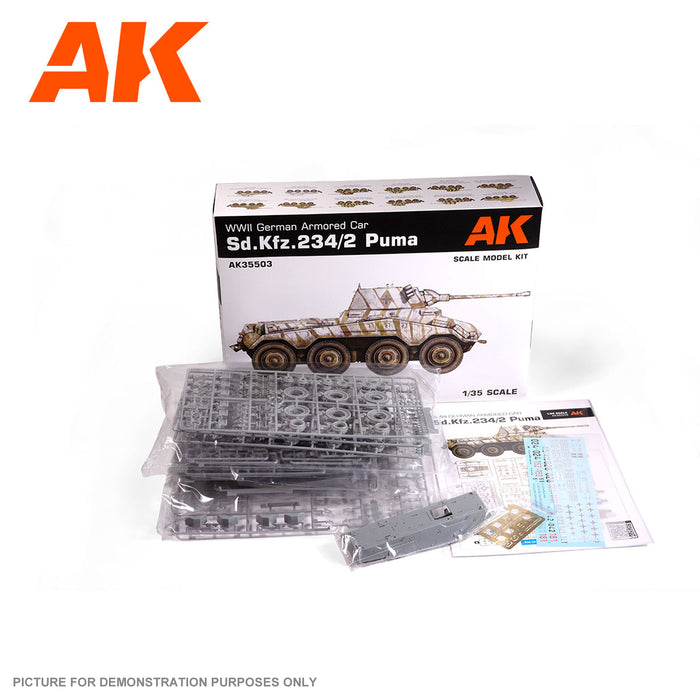 AK Interactive - 1/35 Scale Models - Sd.Kfz.234/2 Puma