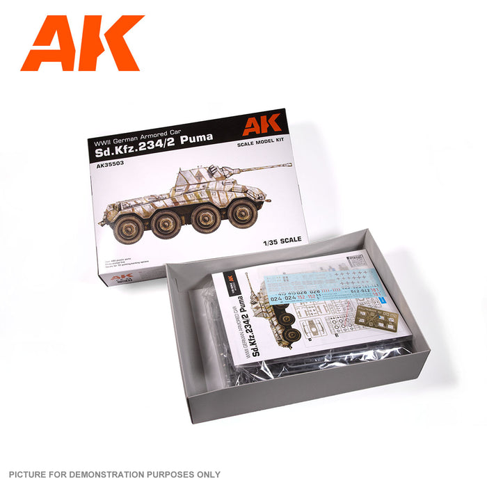 AK Interactive - 1/35 Scale Models - Sd.Kfz.234/2 Puma