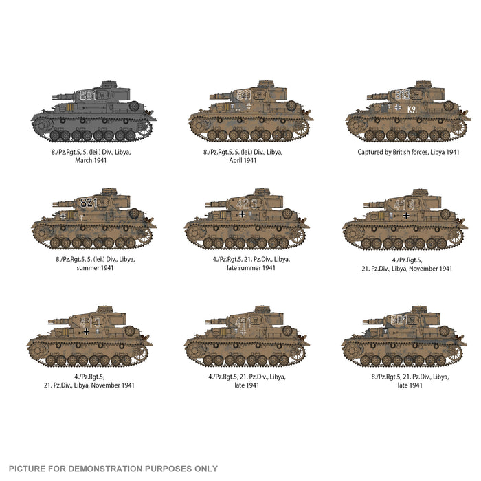 AK Interactive - 1/35 Scale Models - Pz.Kpfw.Iv Ausf.D Deutsche Afrkia Korps