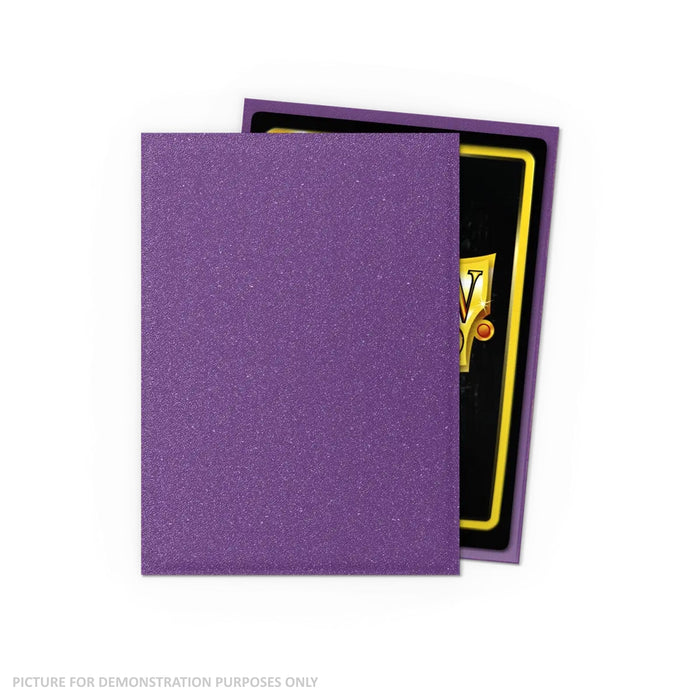 Dragon Shield 100 Standard Size Card Sleeves - Matte Amethyst