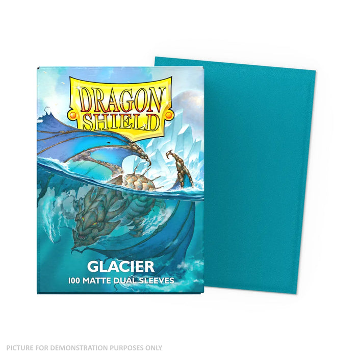 Dragon Shield DUAL MATTE Sleeves Standard - GLACIER MINION