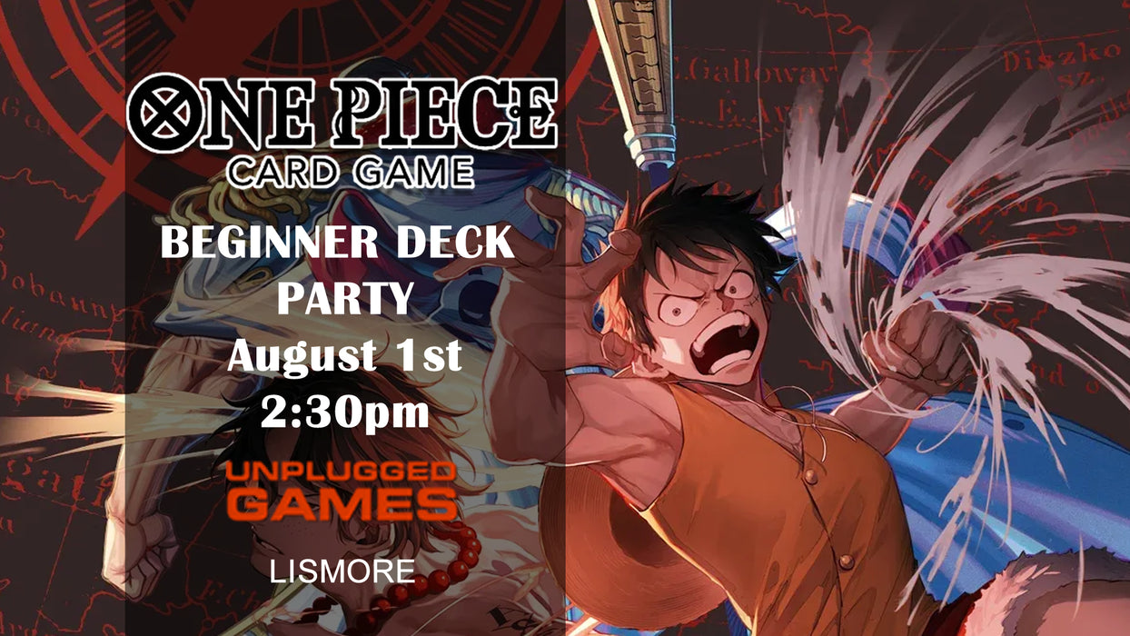 One Piece Beginners Deck Party - August 1st - EVENT ENTRY