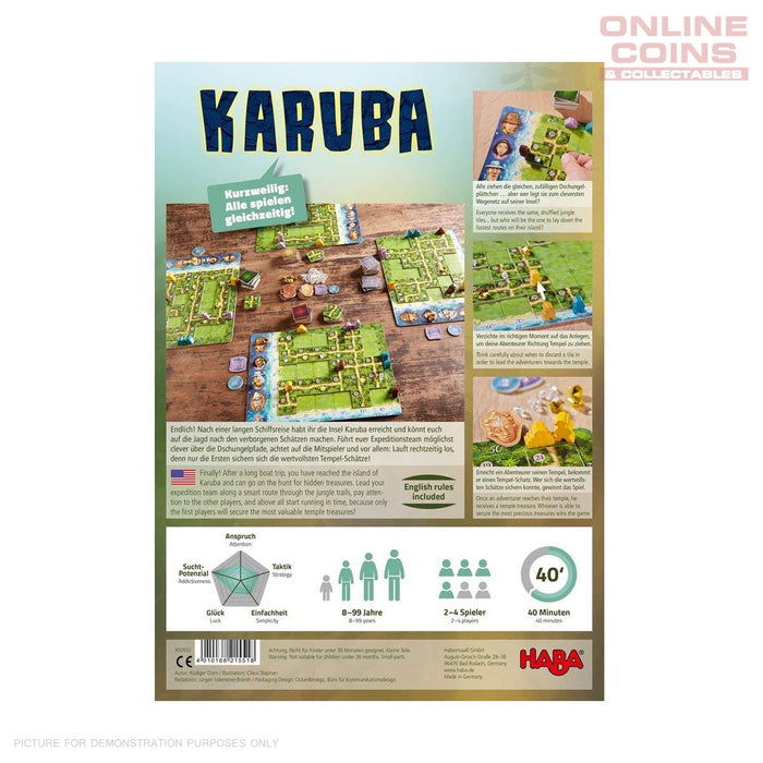 Haba Karuba Tile Placement Game (made In Germany Haba Karuba Tile Placement Game (made In Germany