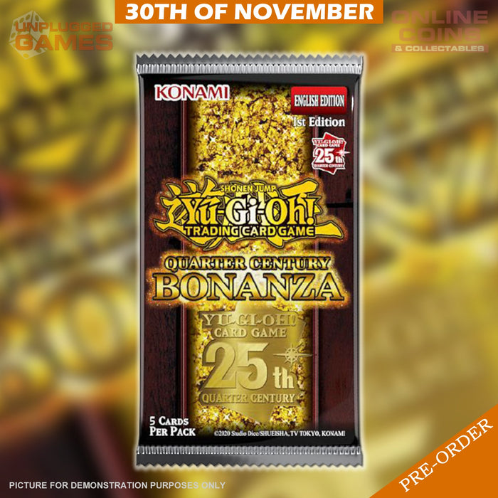 Yu-Gi-Oh! - Quarter Century Bonanza Booster Box - PREORDER