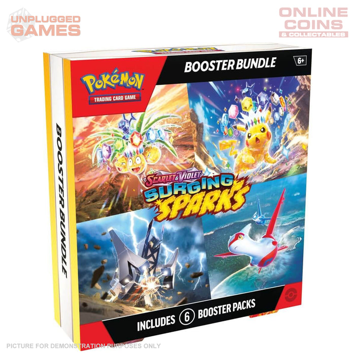 POKÉMON TCG - Scarlet & Violet 8 Surging Sparks Booster Bundle - PRE-ORDER