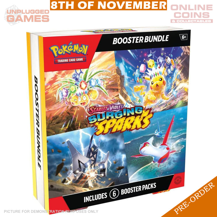 POKÉMON TCG - Scarlet & Violet 8 Surging Sparks Booster Bundle - PRE-ORDER