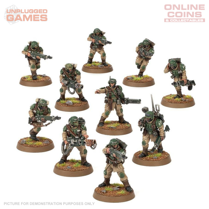 Warhammer 40,000 - Astra Militarum - Cadian Heavy Weapons Squad