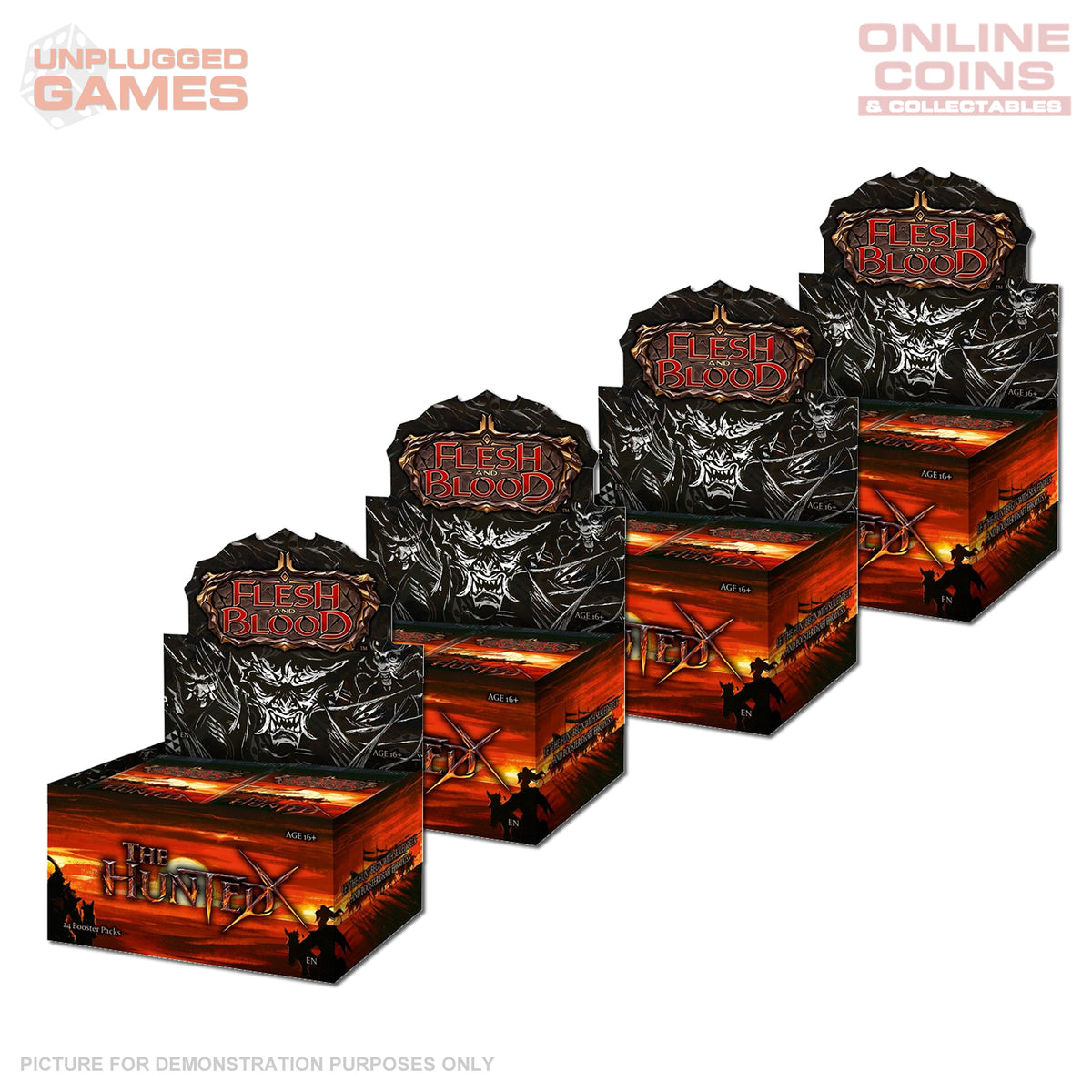the hunted booster box case Flesh and Blood TCG - The Hunted