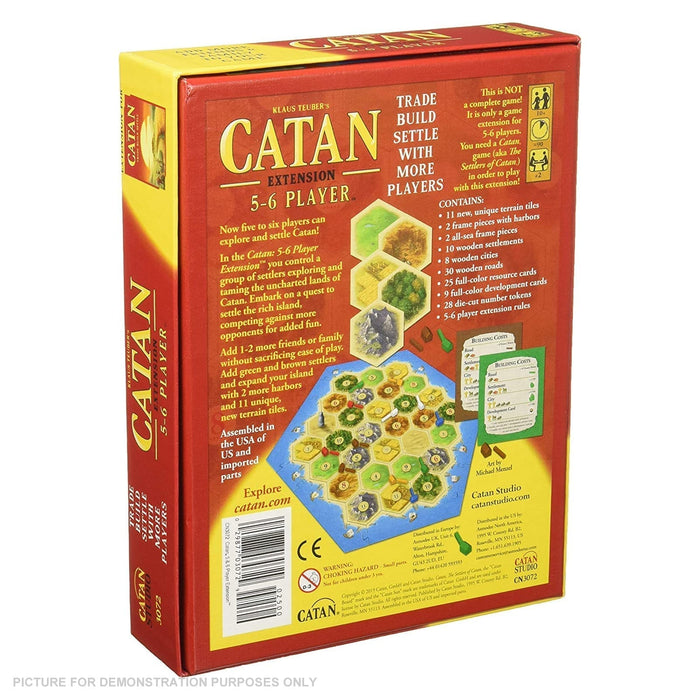 Catan - The Settlers 5 & 6 Player Extension