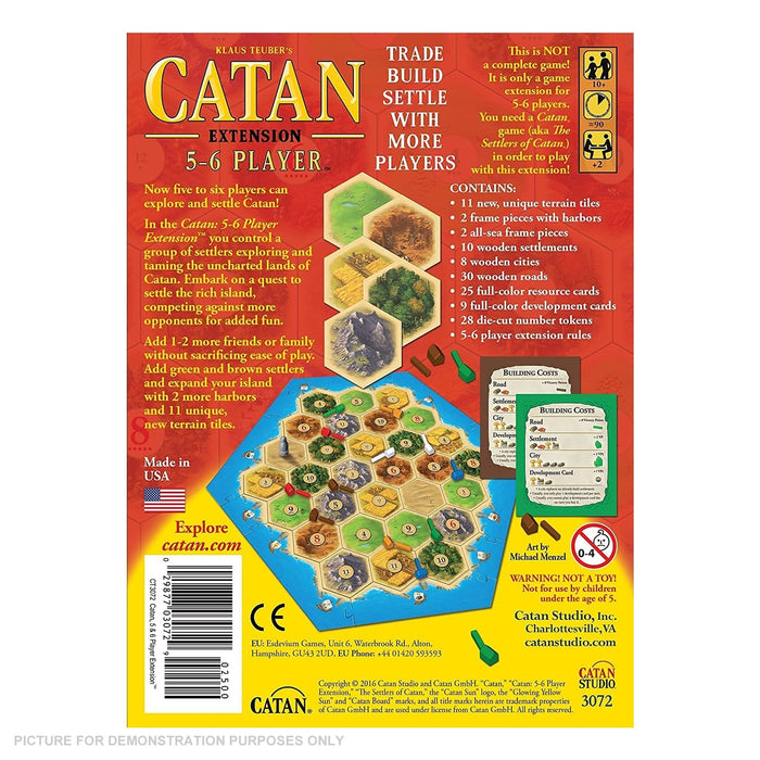 Catan - The Settlers 5 & 6 Player Extension