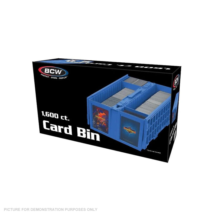 BCW Collectable Card Bin 1600 Count - BLUE