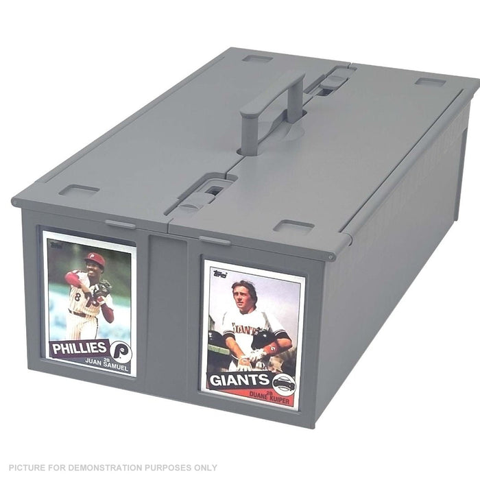 BCW Collectible Card Bin 1600 Count - GREY