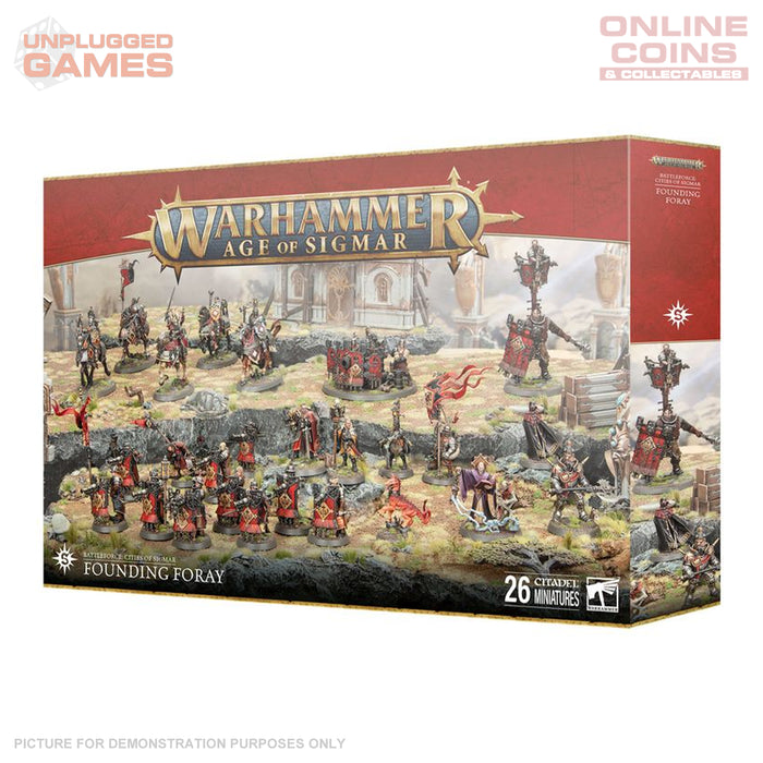 Warhammer Age of Sigmar Battleforce - Cities of Sigmar - Founding Foray