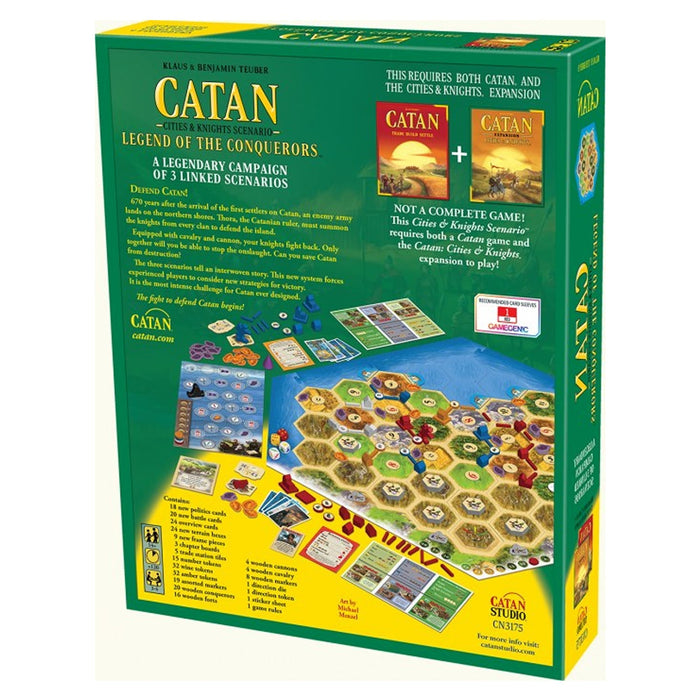 Catan - Legend of the Conquerors Expansion