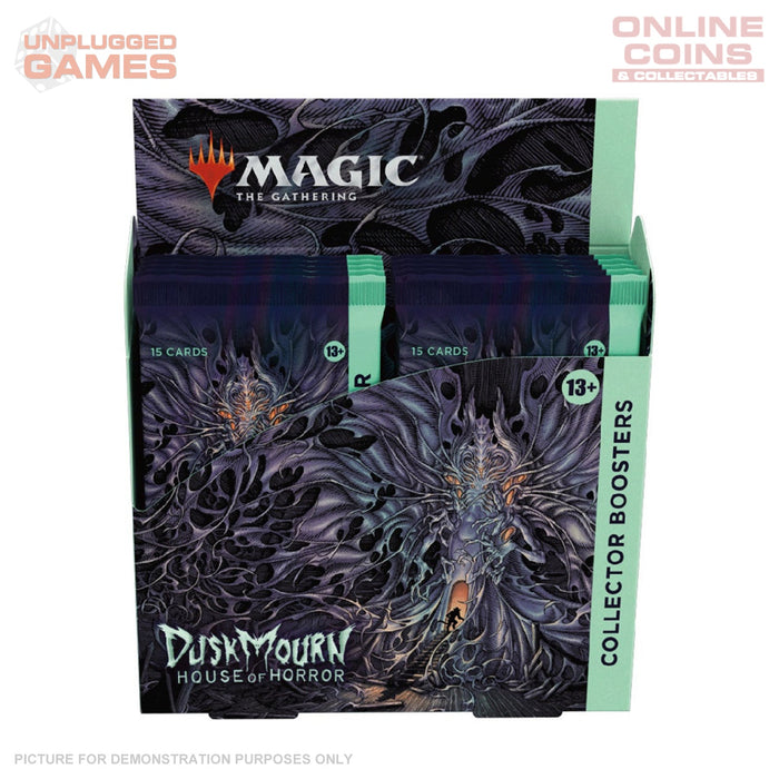 Magic the Gathering - Duskmourn House of Horror Collector Booster Box of 12 Packs