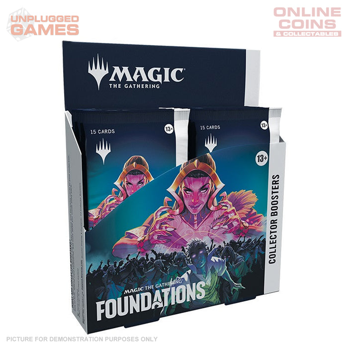 Magic the Gathering - Foundations Collector Booster Box - 12 Booster Packs - PREORDER