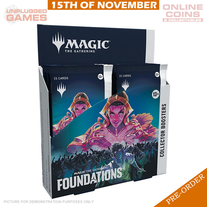 Magic the Gathering - Foundations Collector Booster Box - 12 Booster Packs - PREORDER