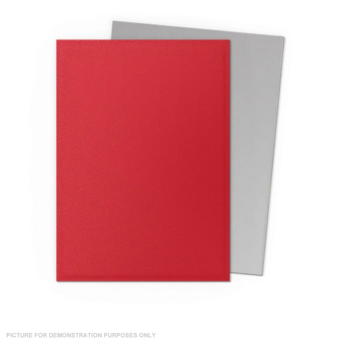 Dragon Shield Sleeves - Matte Dual - Crimson & Silver