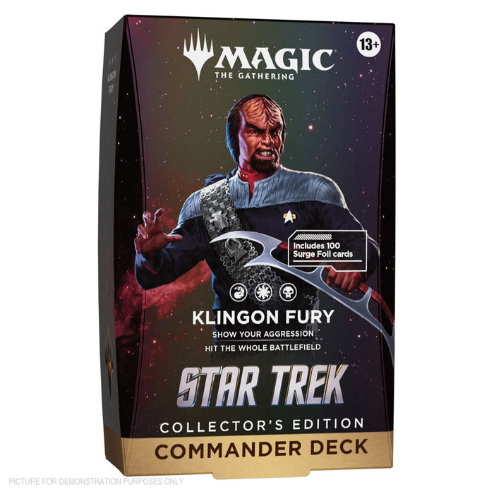 Magic: the Gathering - Star Trek - Collector Commander Deck - Klingon Fury - PRE ORDER