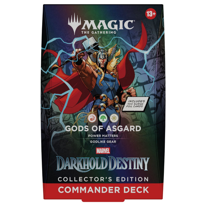 Magic the Gathering – Darkhold Destiny - COLLECTOR Commander Deck – Gods of Asgard - PRE ORDER