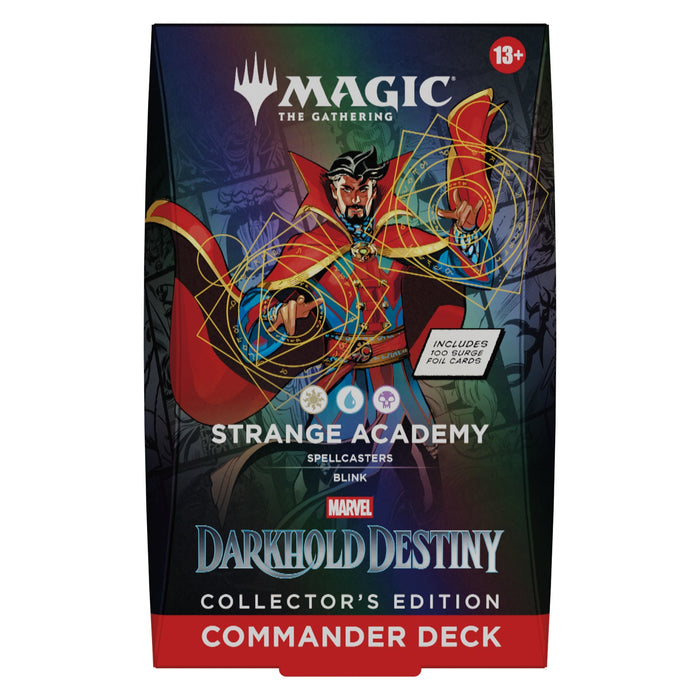 Magic the Gathering – Darkhold Destiny - COLLECTOR Commander Deck – Strange Academy - PRE ORDER
