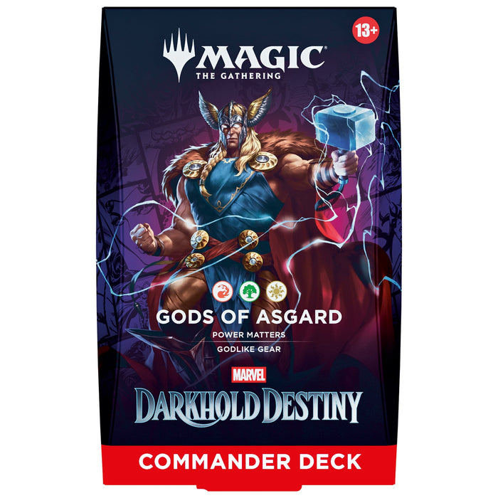 Magic the Gathering – Darkhold Destiny - Commander Deck – Gods of Asgard - PRE ORDER