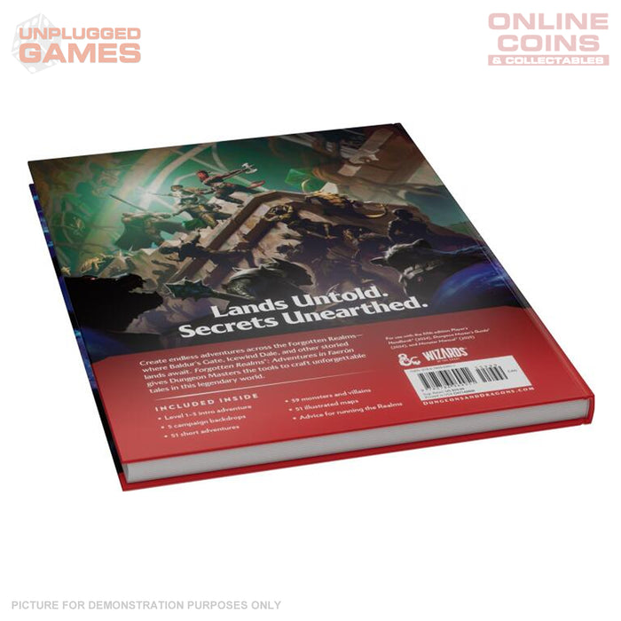 Dungeons & Dragons - Forgotten Realms - Adventures in Faerun - Dungeon Masters Expansion Hardcover Book