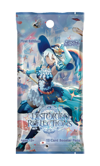 Grand Archive TCG: Distorted Reflections – SEALED Booster Box (24 Booster Packs) – 1st Edition